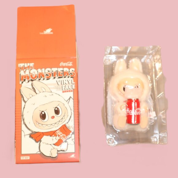 Pop Mart Labubu × Coca-Cola — The Monsters Vinyl Face “Happy Factor” | Open Box, - Picture 3 of 10